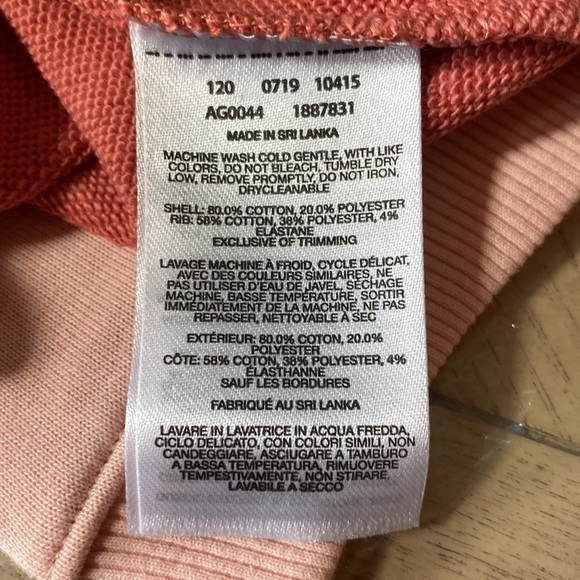 𝅺Columbia Big Girls Colorblocked UPF 50+ Hoodie, size medium - Picture 8 of 9